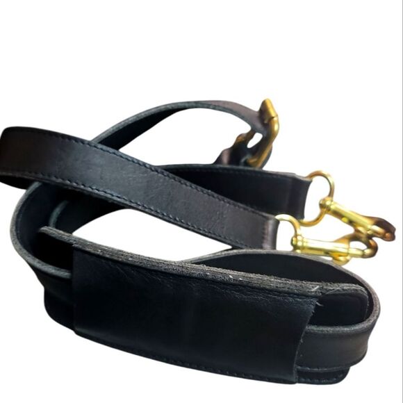 COACH VTG SOFT Black Leather WORK BAG UNISEX In GREAT CONDITION With COA - Picture 11 of 16